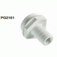 Straight hose connector  - with 1” 1/2 thread Ø 25 - PG2161 - CanSB 
